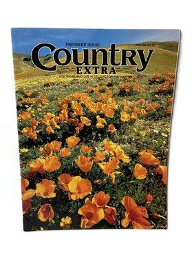 Country Mag. May 1990 Vol 1 No. 1 PREMIERE ISSUE For Those Who Live Or Long For